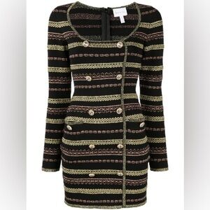 ALICE MCCALL Striped Knit Dress Size 4